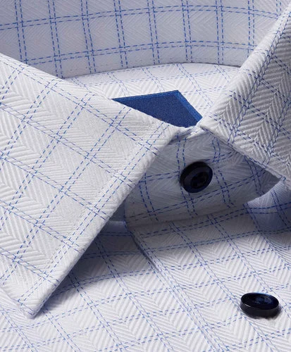 TRIM FIT CHECK - 4/5 - W/BLUE Modern Men's 