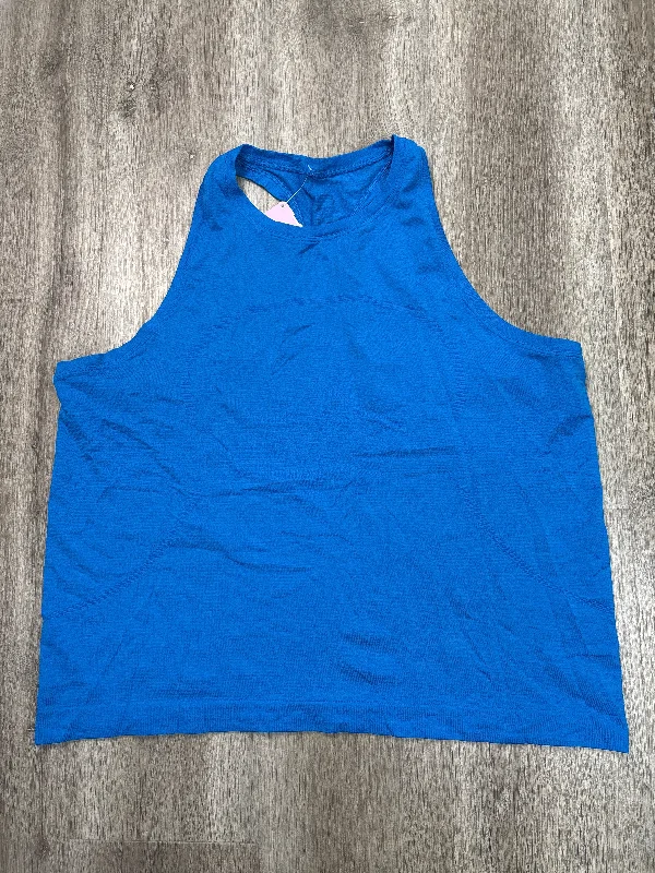 Athletic Tank Top By Lululemon In Blue & Brown, Size: Xl Earthy Men's Hemp